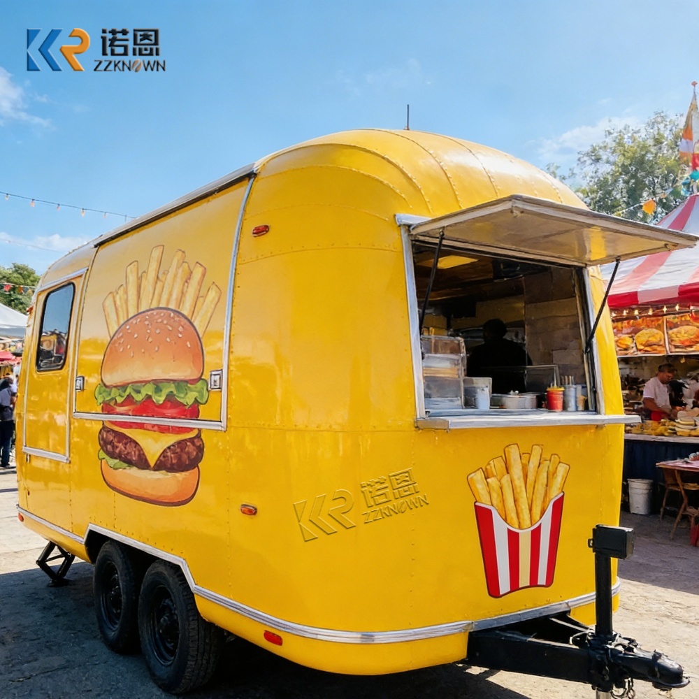 Food Snacks Business - Camion de restauration mobile extérieur avec