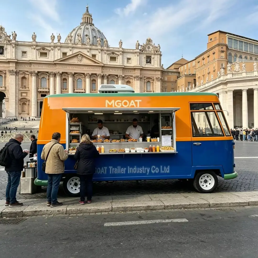 Food Snacks Business - Camion de restauration mobile commercial avec