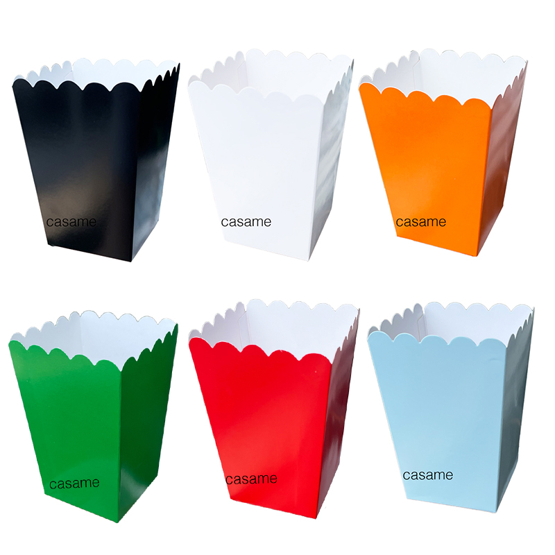 Food Halloween Snacks - Cartons de bonbons en papier, 12