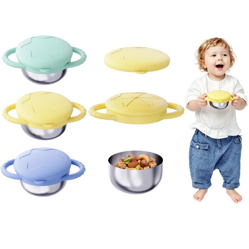 Food Snacks For Toddlers - Gobelets à collation en acier inoxydable