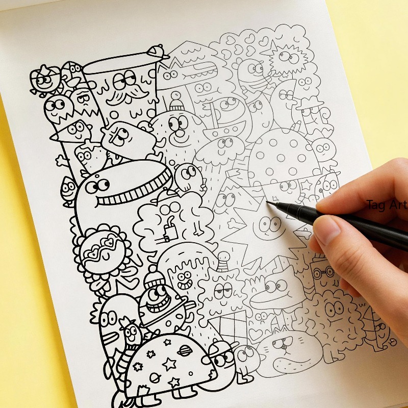 Livre d'images pour soulager l - Food And Snacks Coloring Book Bold And Easy avis et prix