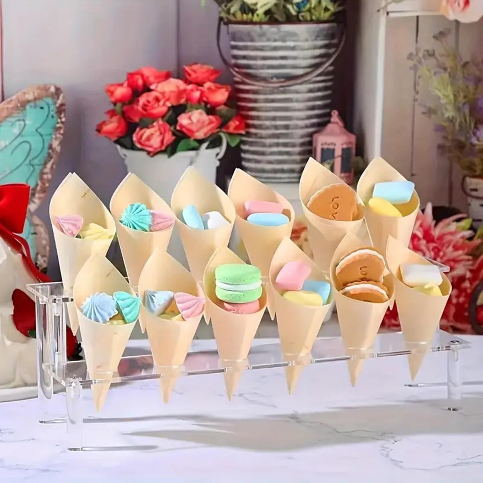 Support pour cornets de crème  - Food Snacks For Baby Shower avis et prix
