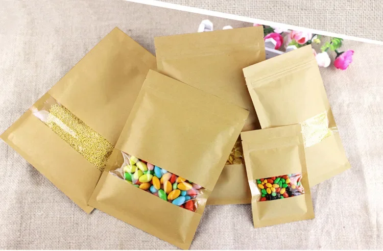 Sachets refermables en papier  - Logo Food Snack avis et prix
