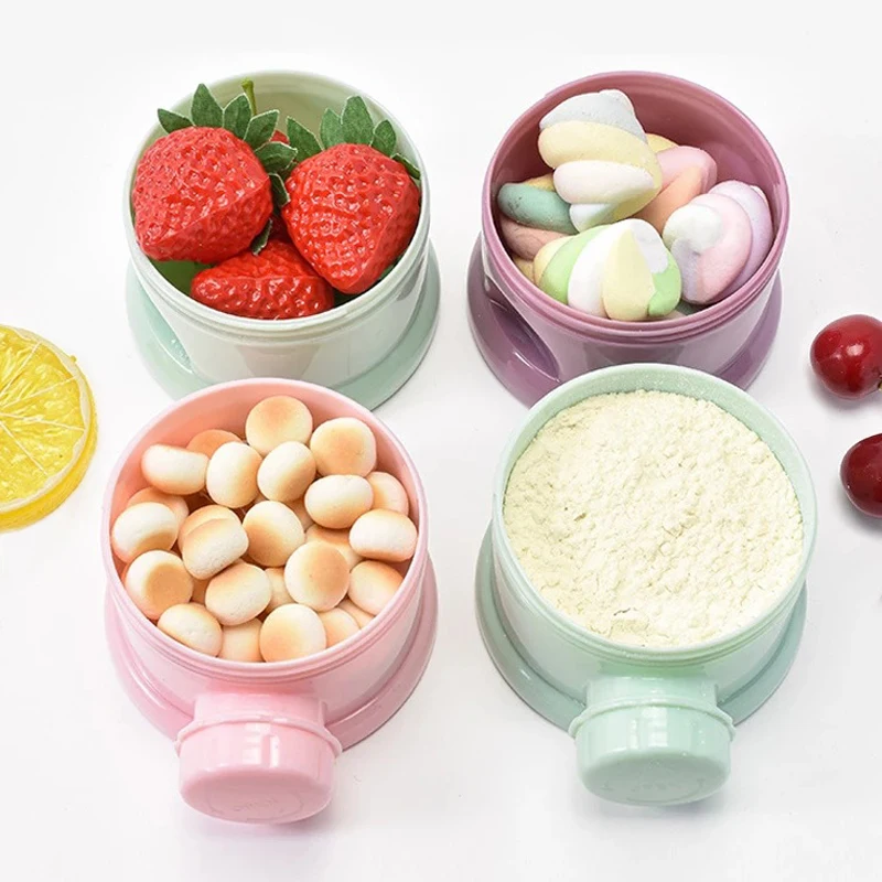 Boîte de lait en poudre coloré - Food Snacks For Toddlers avis et prix