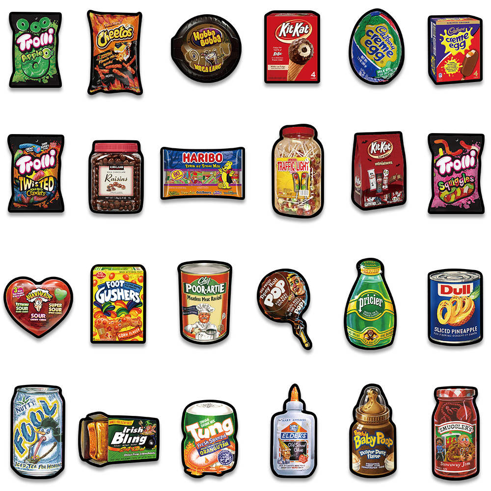 Autocollants étanches de nourr - American Food Y Snacks avis et prix