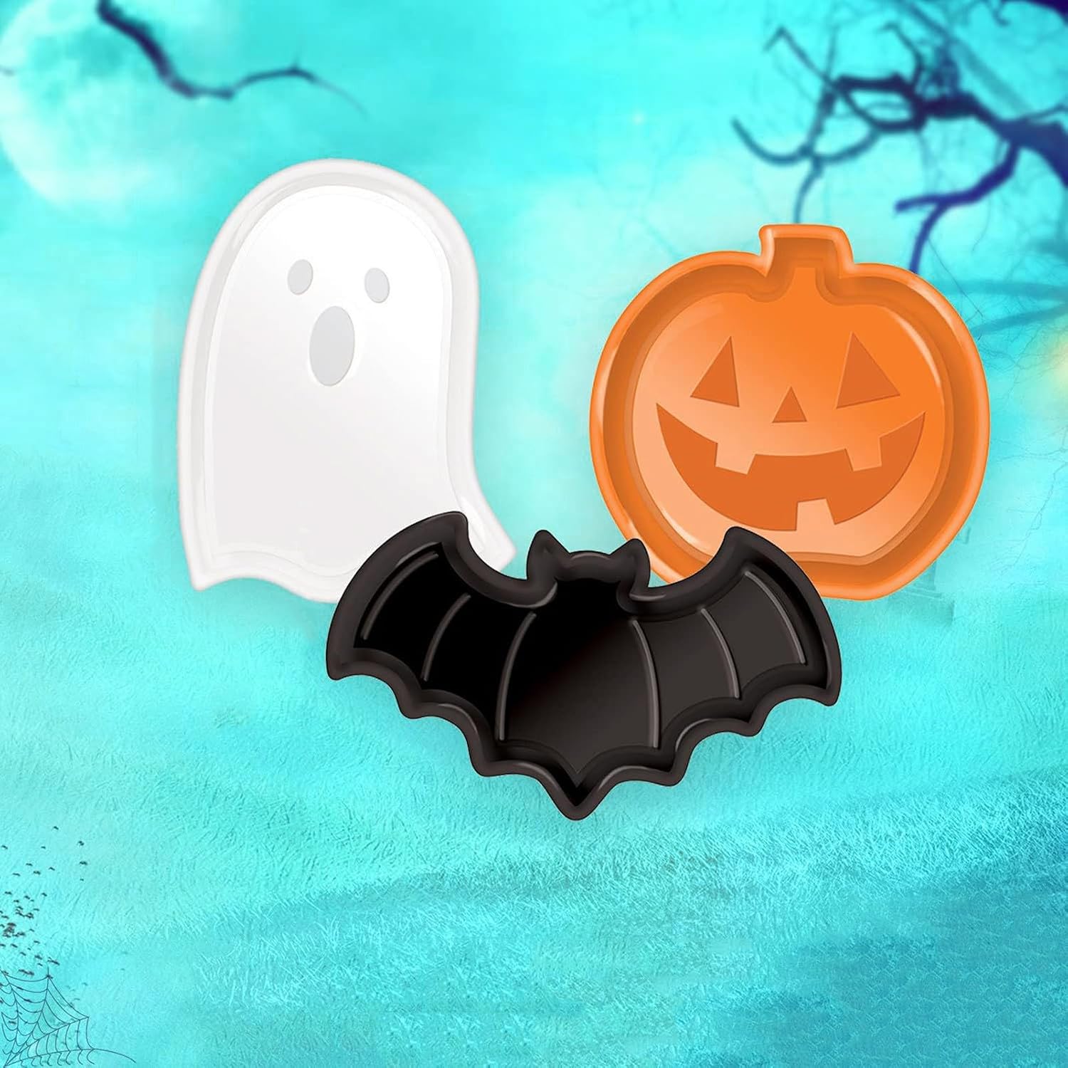 Ensemble d'assiettes réutilisa - Food Halloween Snacks avis et prix