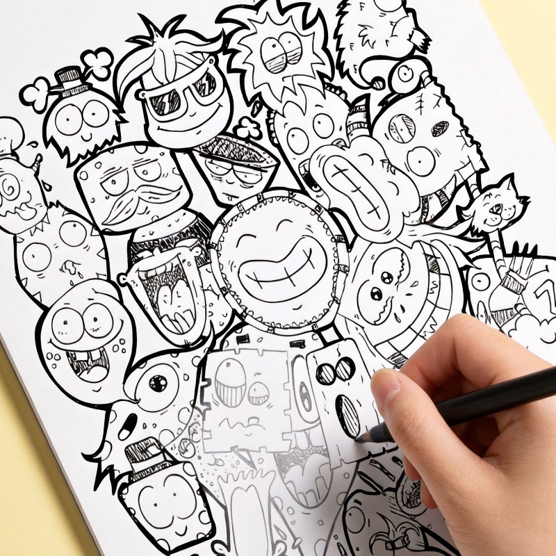 Livre de coloriage pour adulte - Food And Snacks Coloring Book Bold And Easy avis et prix